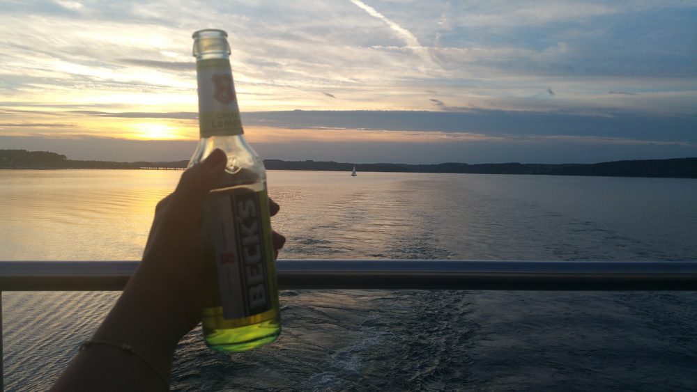 After Work Sunset Cruise auf dem Brombachsee