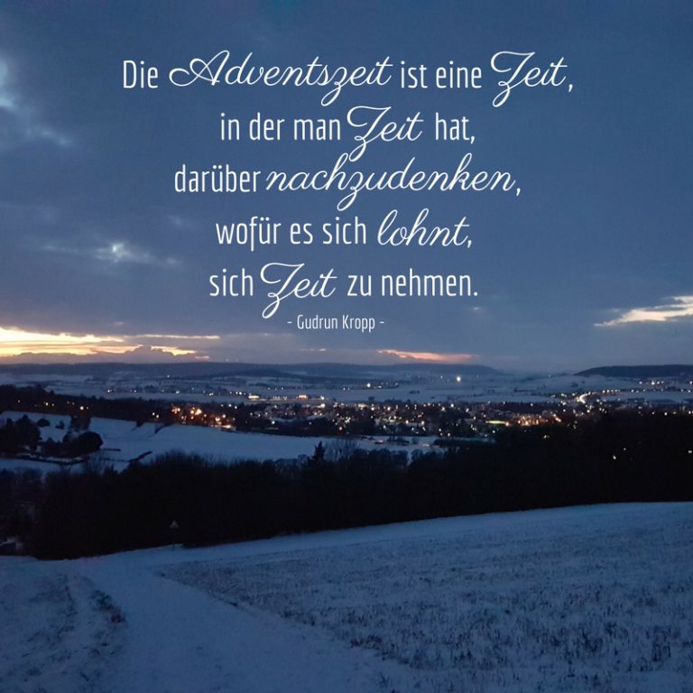 Raus aus dem Weihnachtsstress! Ein Plädoyer für die Stade Zeit Seen